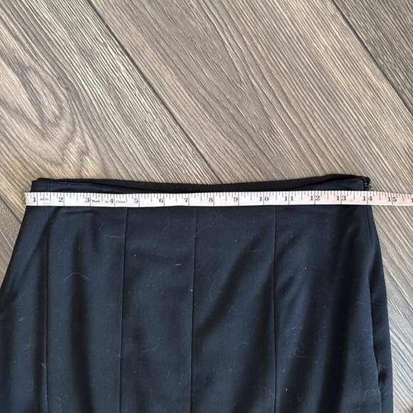 AB Studio Black A-Line Skirt - Picture 8 of 9